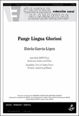 Pange Lingua Gloriosi SATB choral sheet music cover